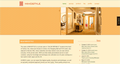 Desktop Screenshot of mihostyle.com
